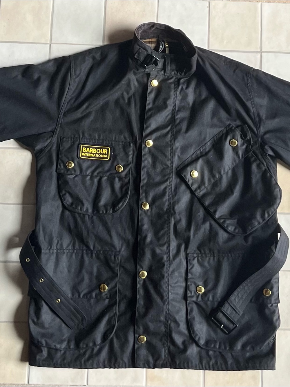 Barbour International Women’s International Wax Jacket — Black — LWX0003